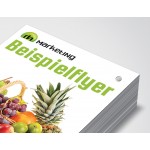 Flyer mit Lochung
