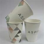 Kundenmuster / einwandige  Becher rundherum bedruckt