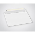 Couvert mit Haftklebestreifen