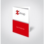 Standard Falz-Visitenkarten Hochformat