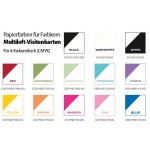 Papierfarben für Farbkern bei Druck 4-farbig Skala