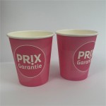 Kundenmuster / einwandige  Becher rundherum bedruckt